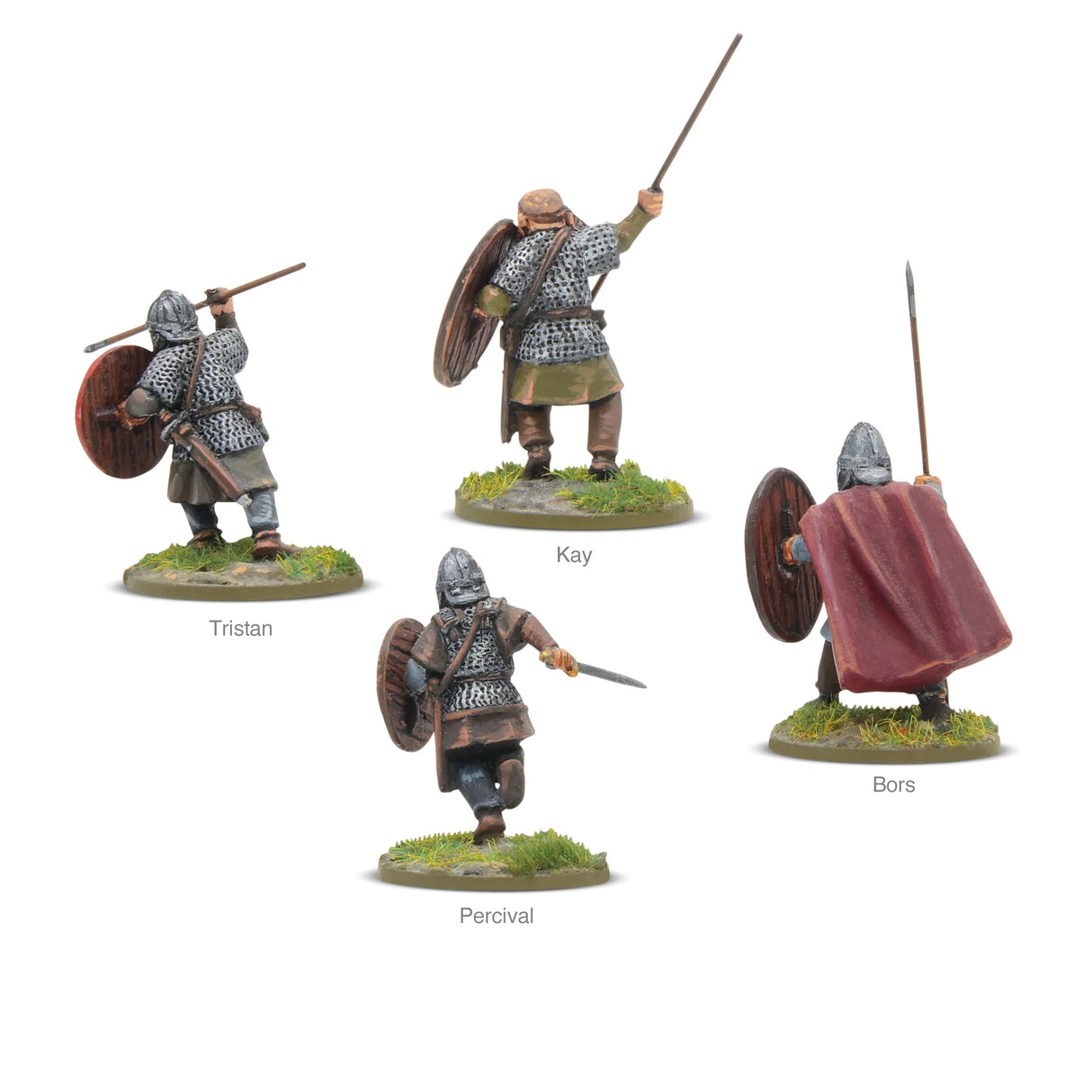 Hail Caesar - Arthurian: Knights - Bors, Kay, Percival and Tristan