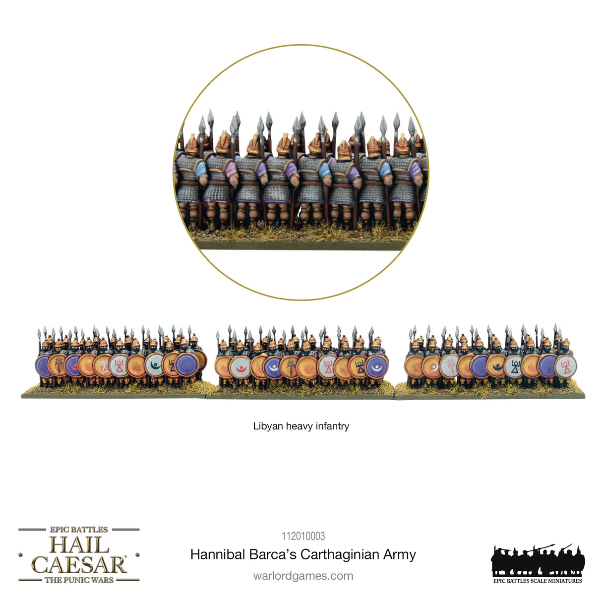 Epic Battles: Hail Caesar - Hannibal Barca's Carthaginian Army Starter Army