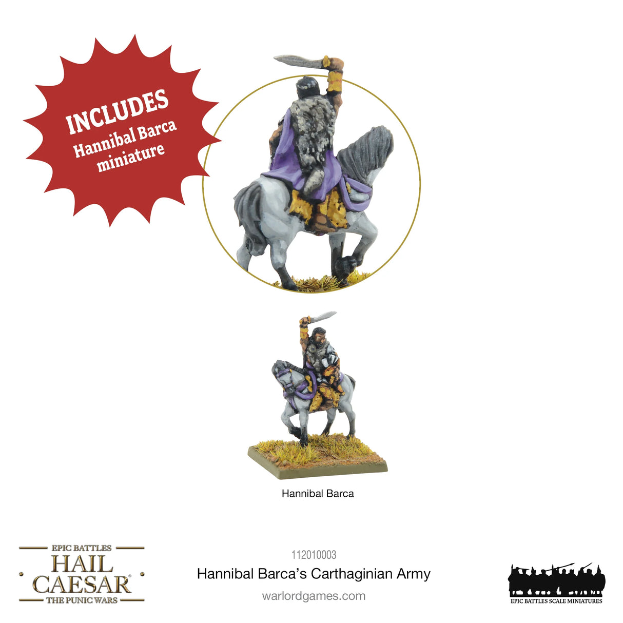 Epic Battles: Hail Caesar - Hannibal Barca's Carthaginian Army Starter Army