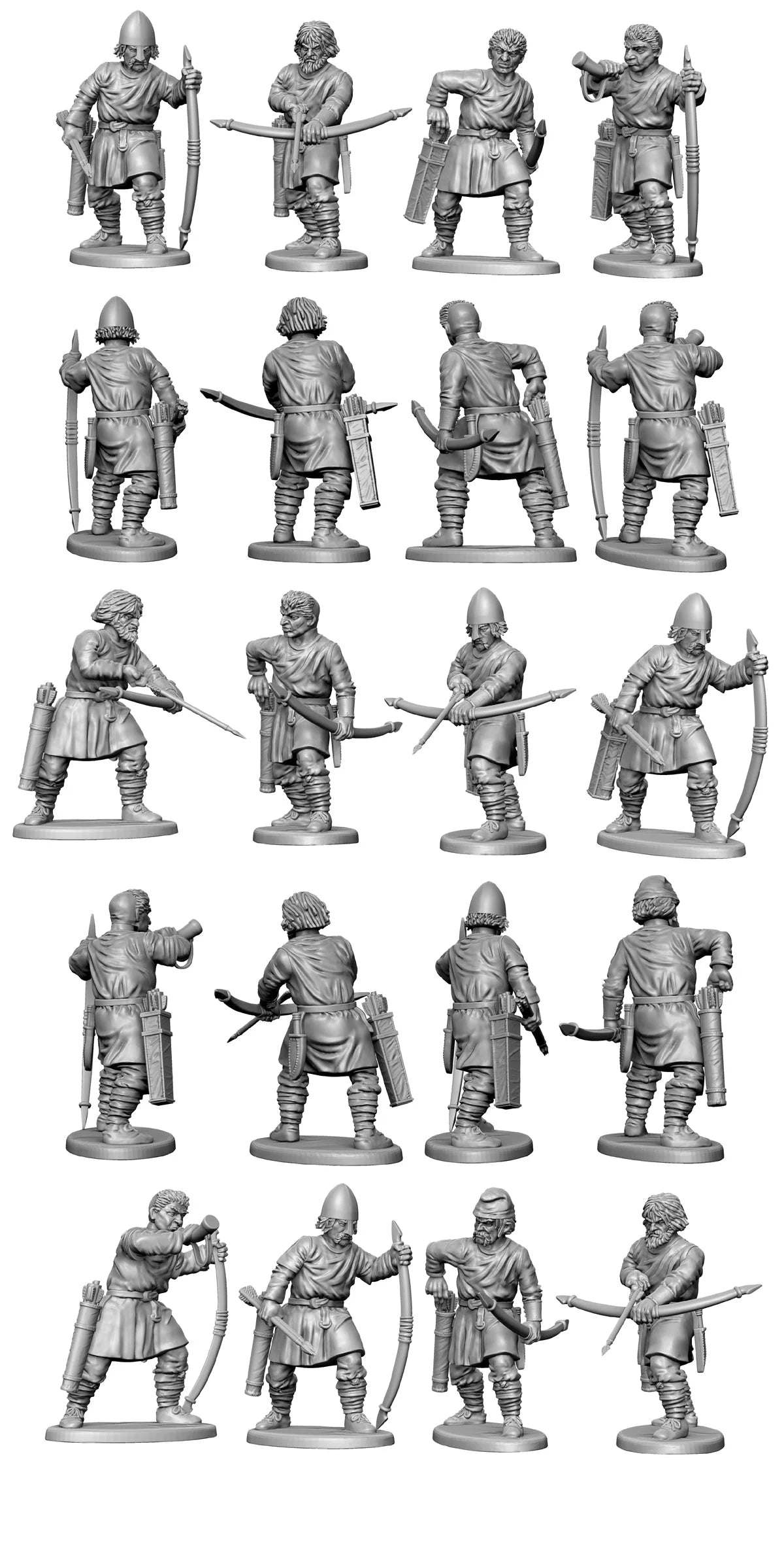 Victrix Miniatures - Dark Age Archers and Slingers