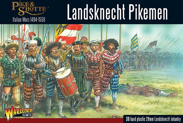 Pike & Shotte - Landsknecht Pikemen