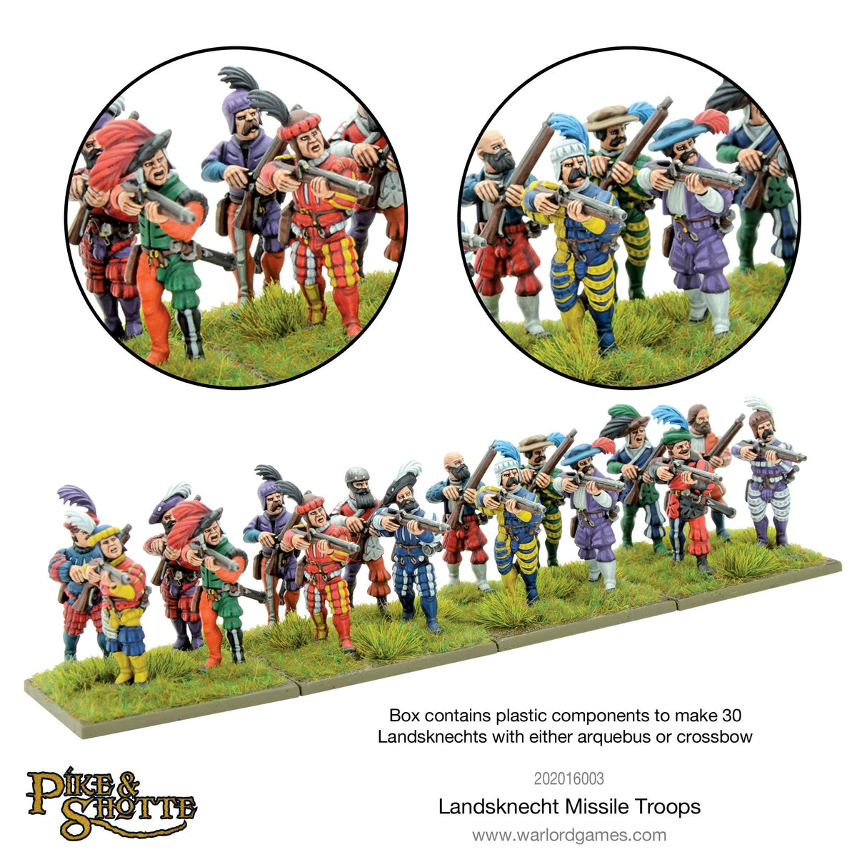 Pike & Shotte - Landsknecht Missile Troops