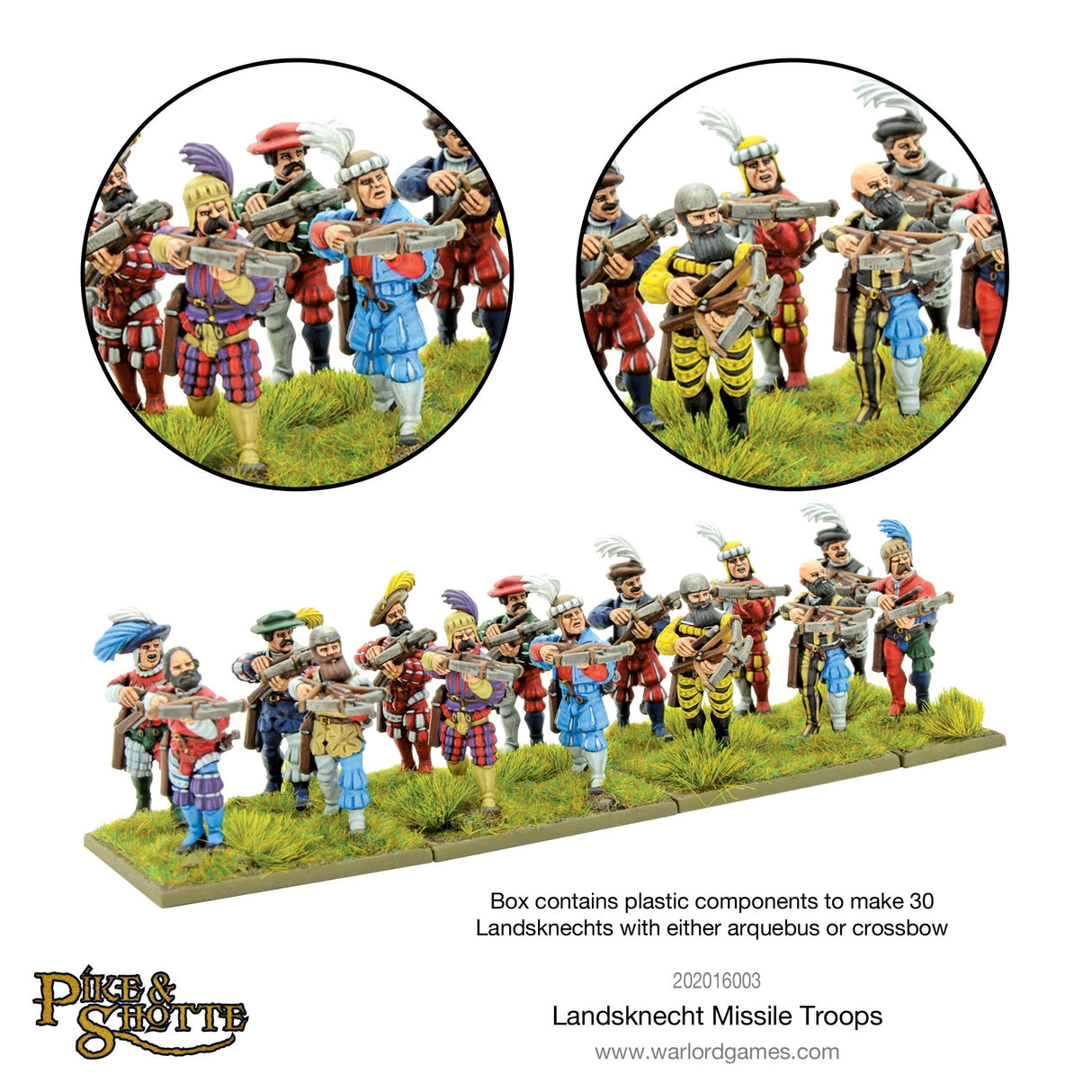 Pike & Shotte - Landsknecht Missile Troops