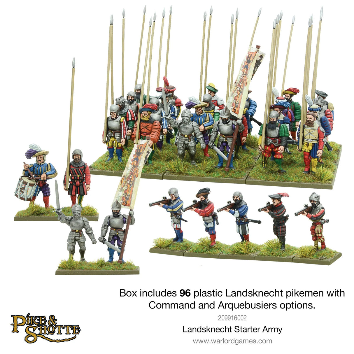 Pike & Shotte - Landsknecht Starter Army