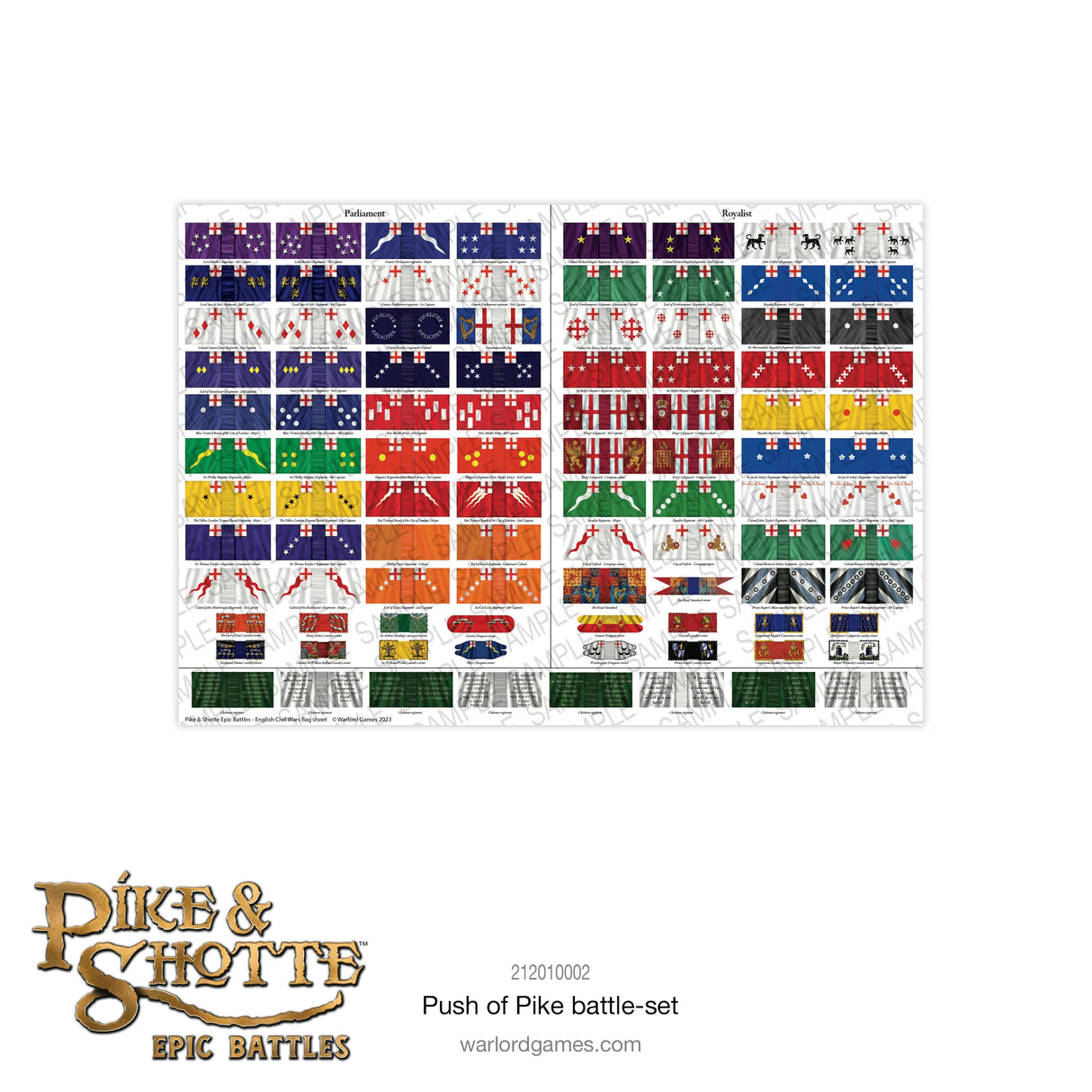 Epic Battles: Pike & Shotte - Push of Pike Battle Set