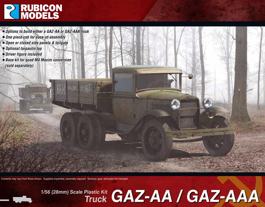 Rubicon Miniatures - GAZ-AA / GAZ-AAA