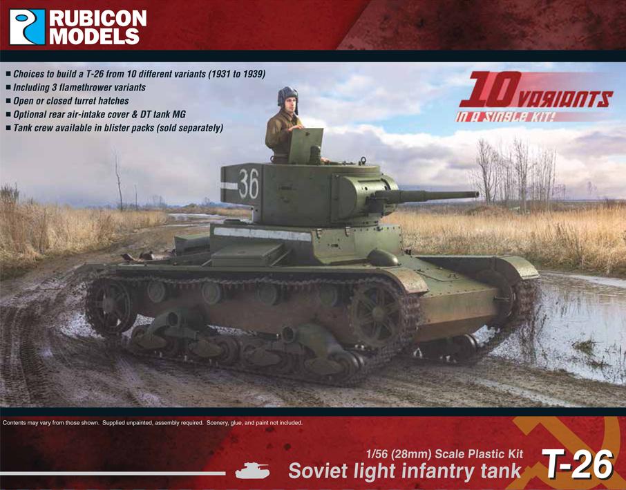 Rubicon Miniatures - T-26