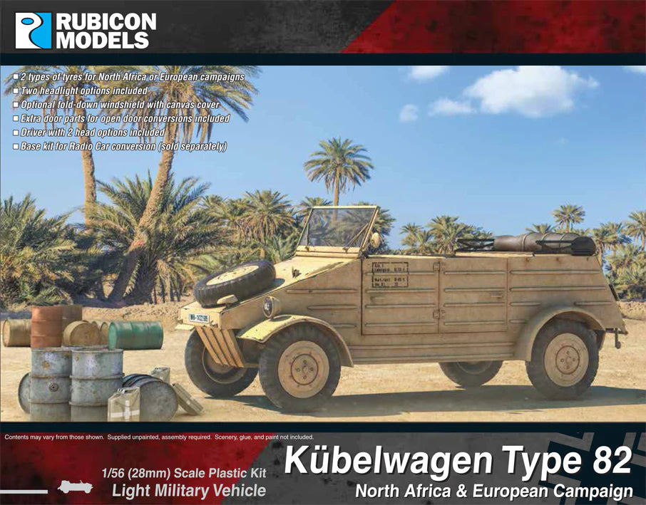 Rubicon Miniatures - Kubelwagen Type 82