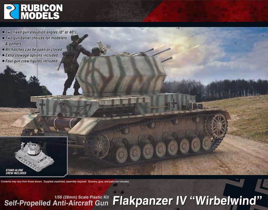 Rubicon Miniatures - Flakpanzer IV Wirbelwind