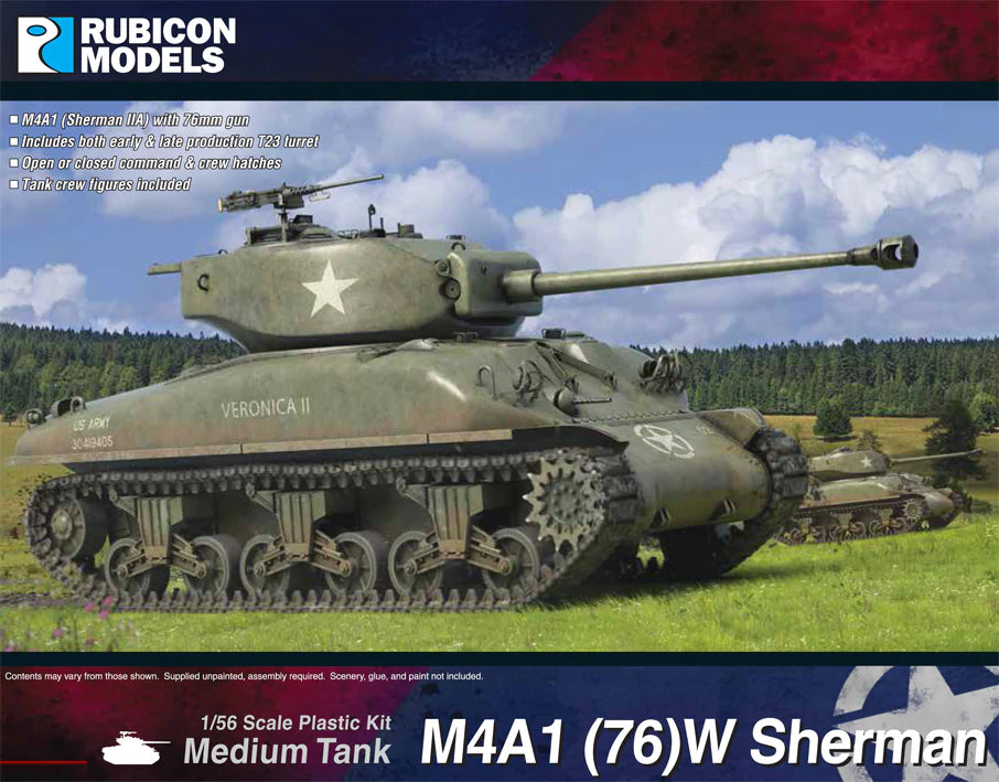 Rubicon Miniatures - M4A1 (76)W Sherman