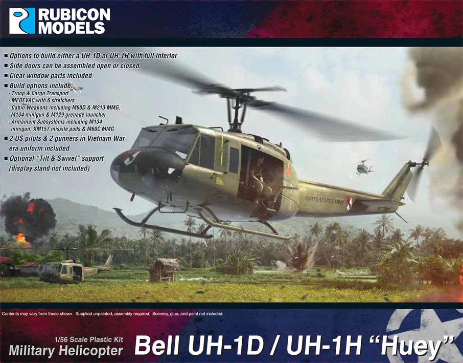 Rubicon Miniatures - Bell UH-1D / UH-1H “Huey”