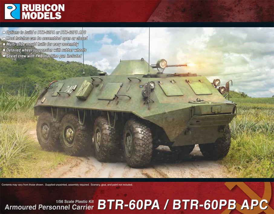 Rubicon Miniatures - BTR-60PA / BRT-60PB APC