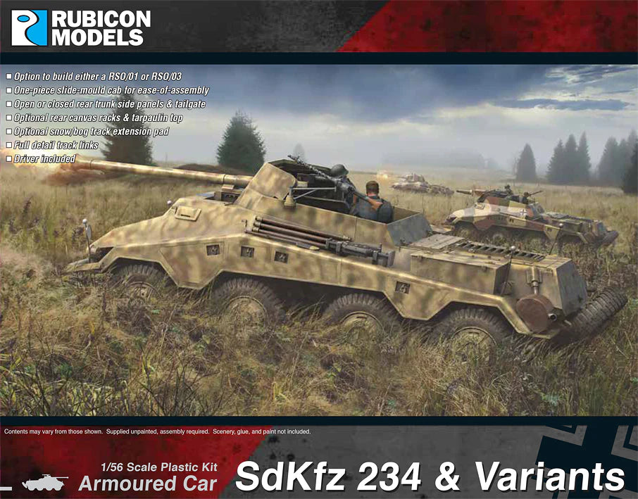 Rubicon Miniatures - SdKfz 234 & Variants