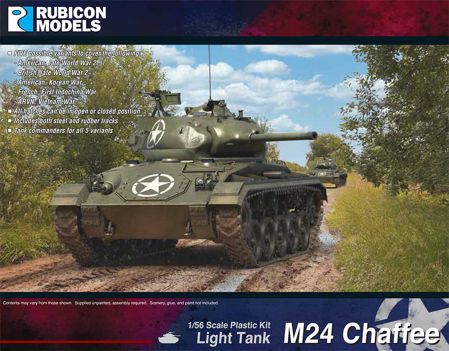 Rubicon Miniatures - M24 Chaffee
