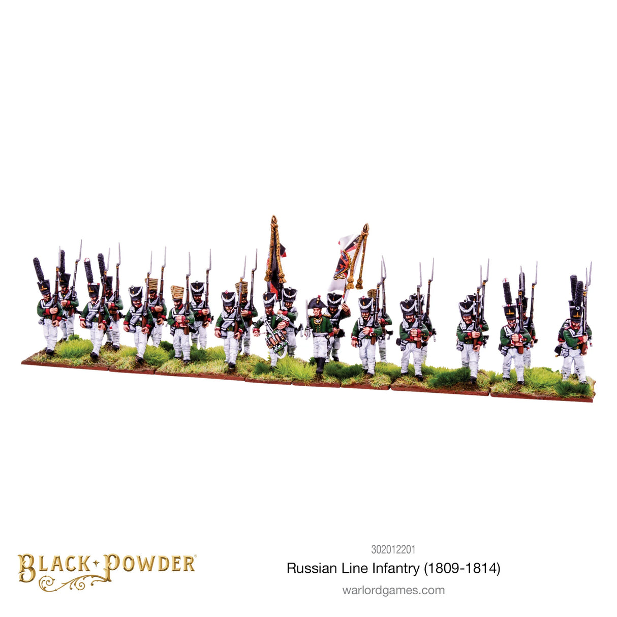 Black Powder - Napoleonic Wars: Russian Line Infantry (1809-1814)