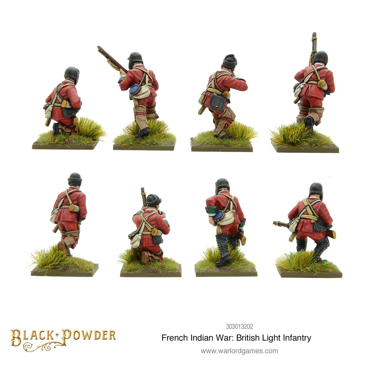 Black Powder - French Indian War: British Light Infantry