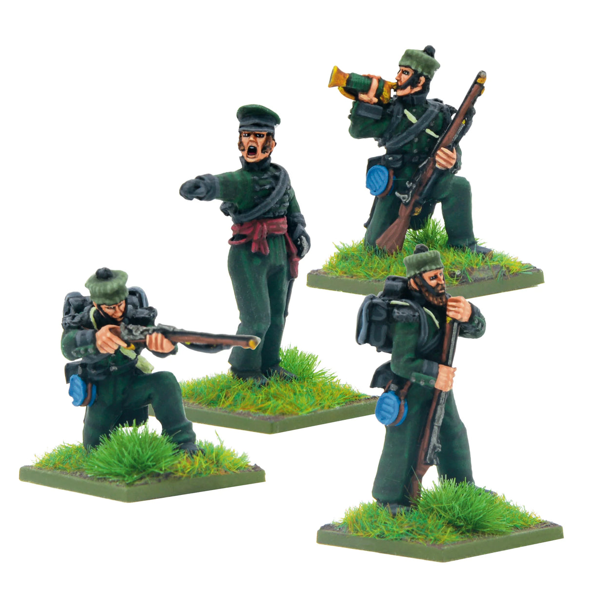 Black Powder - Crimean War: British Rifle Brigade in Forage Caps Command