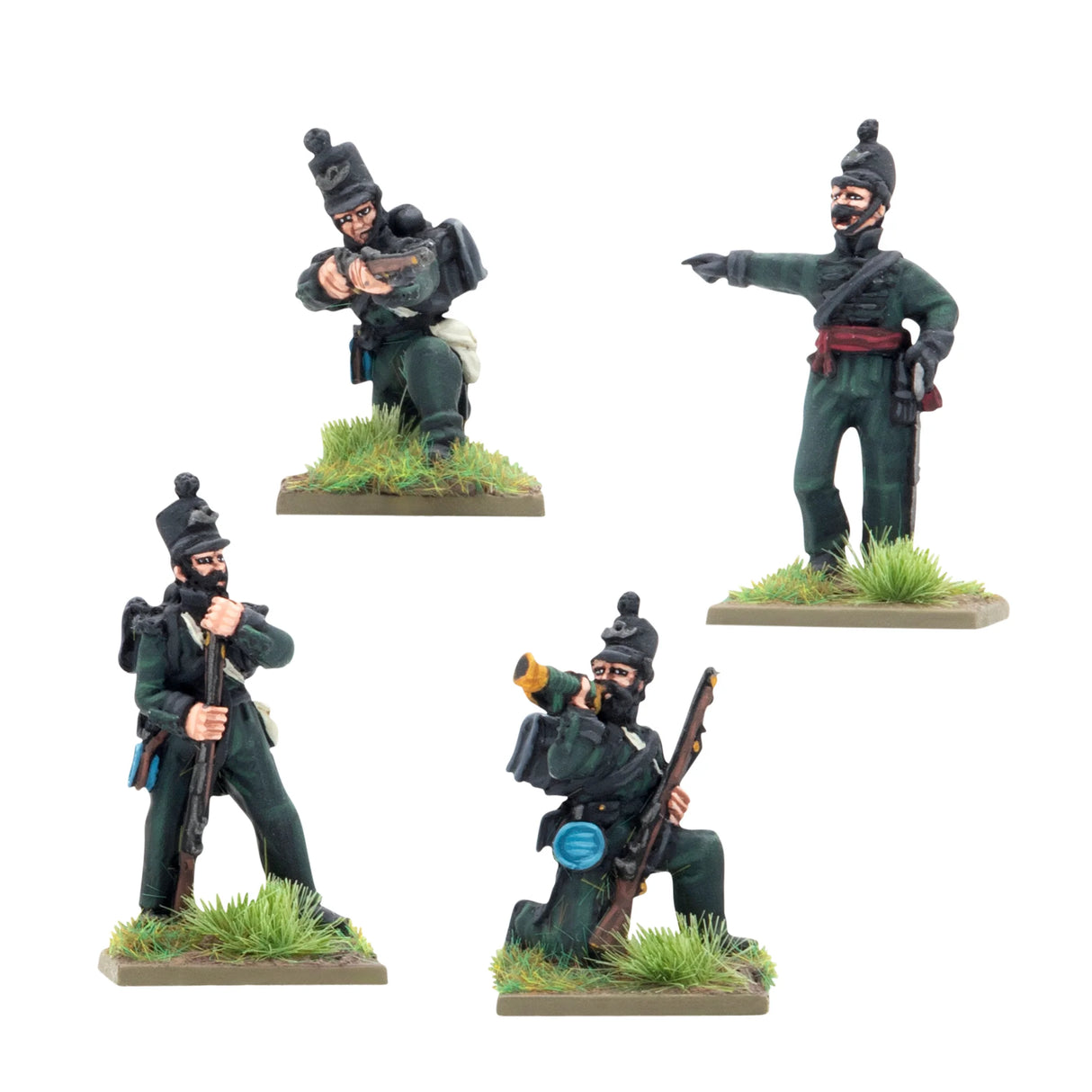 Black Powder - Crimean War: British Rifle Brigade in Shakos Command