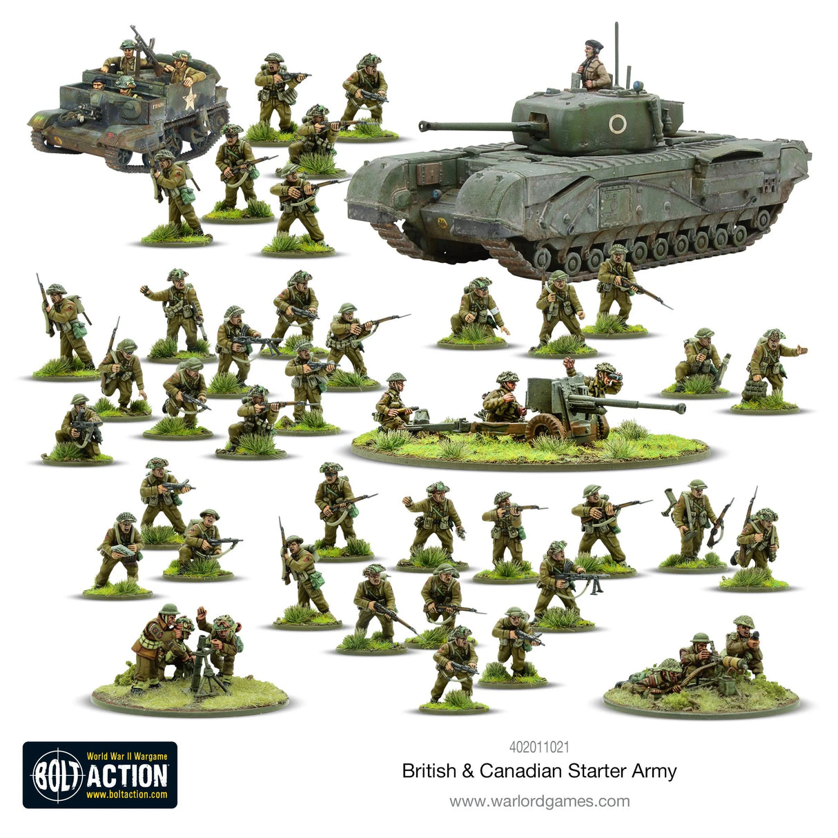 Bolt Action - British & Canadian Army (1943-45) Starter Army