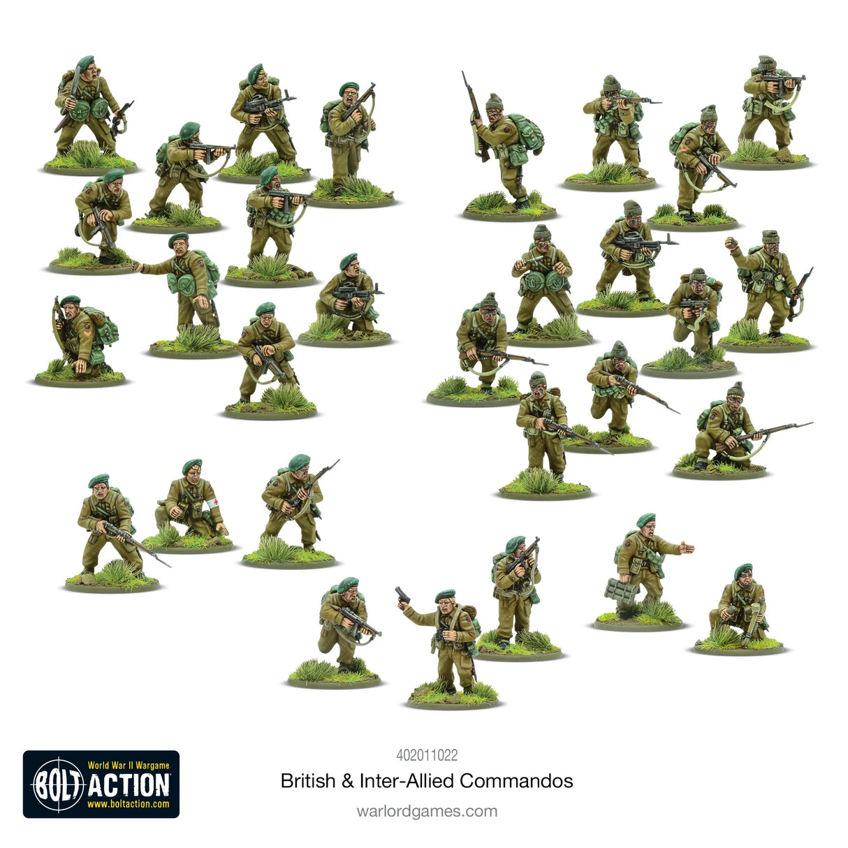 Bolt Action - British & Inter-Allied Commandos