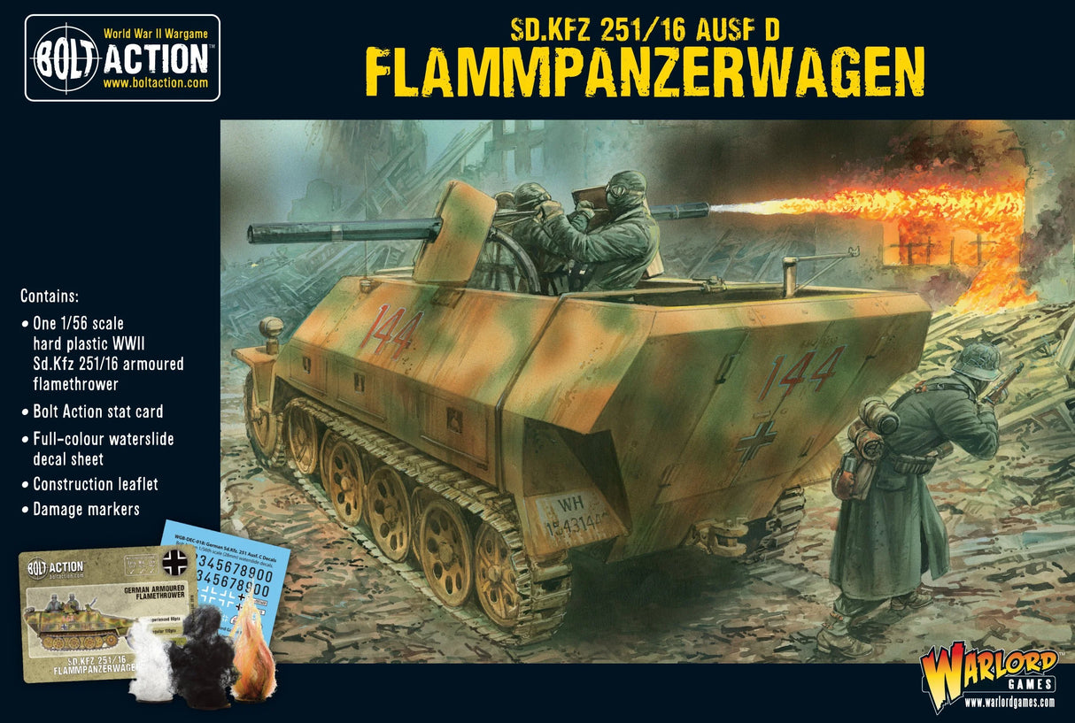 Bolt Action - Sd.Kfz 251/16 Ausf D Flammpanzerwagen