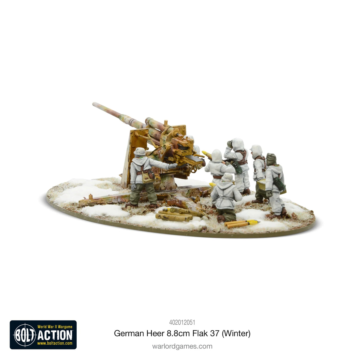 Bolt Action - German Heer 8.8cm Flak 37 (Winter)