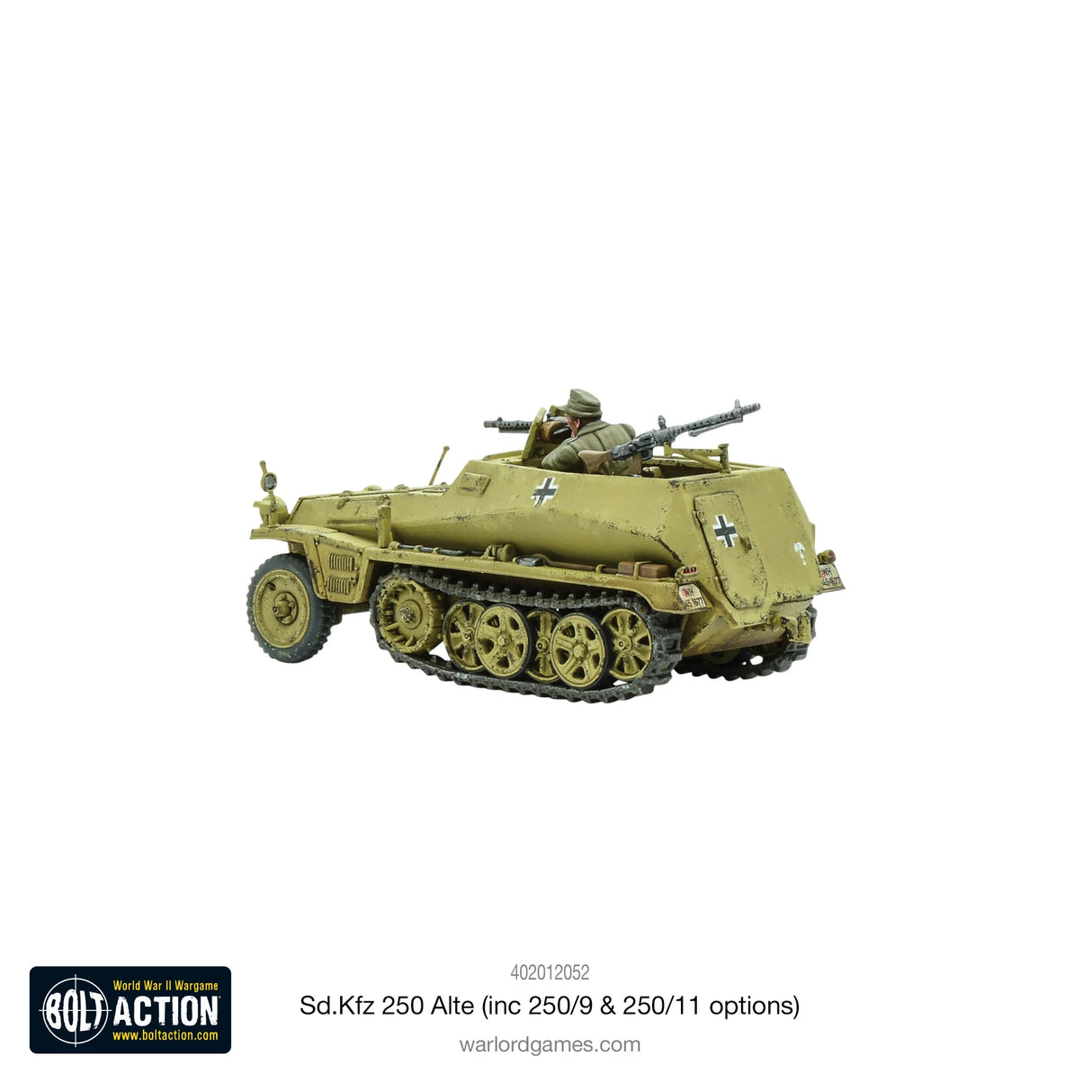 Bolt Action - Sd.Kfz 250 (Alte) Half-Track (Options For 250/1, 250/9 or 250/11 Variants)