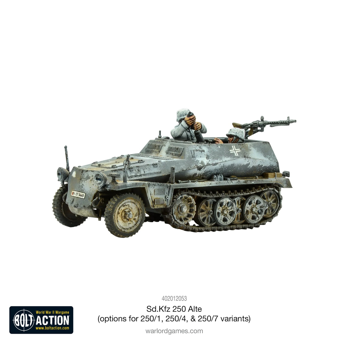 Bolt Action - Sd.Kfz 250 (Alte) Half-Track (Options For 250/1, 250/4 or 250/7 Variants)