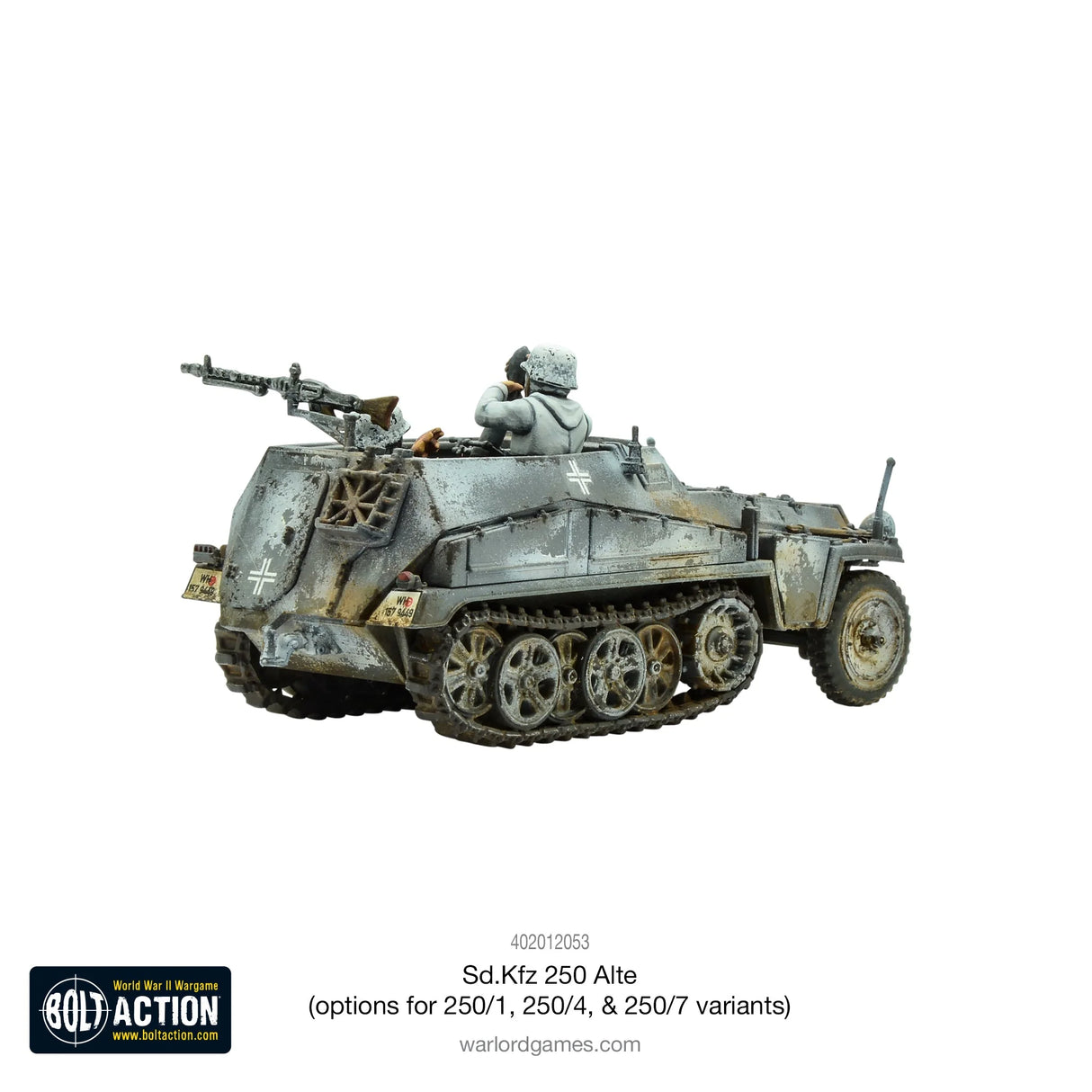 Bolt Action - Sd.Kfz 250 (Alte) Half-Track (Options For 250/1, 250/4 or 250/7 Variants)