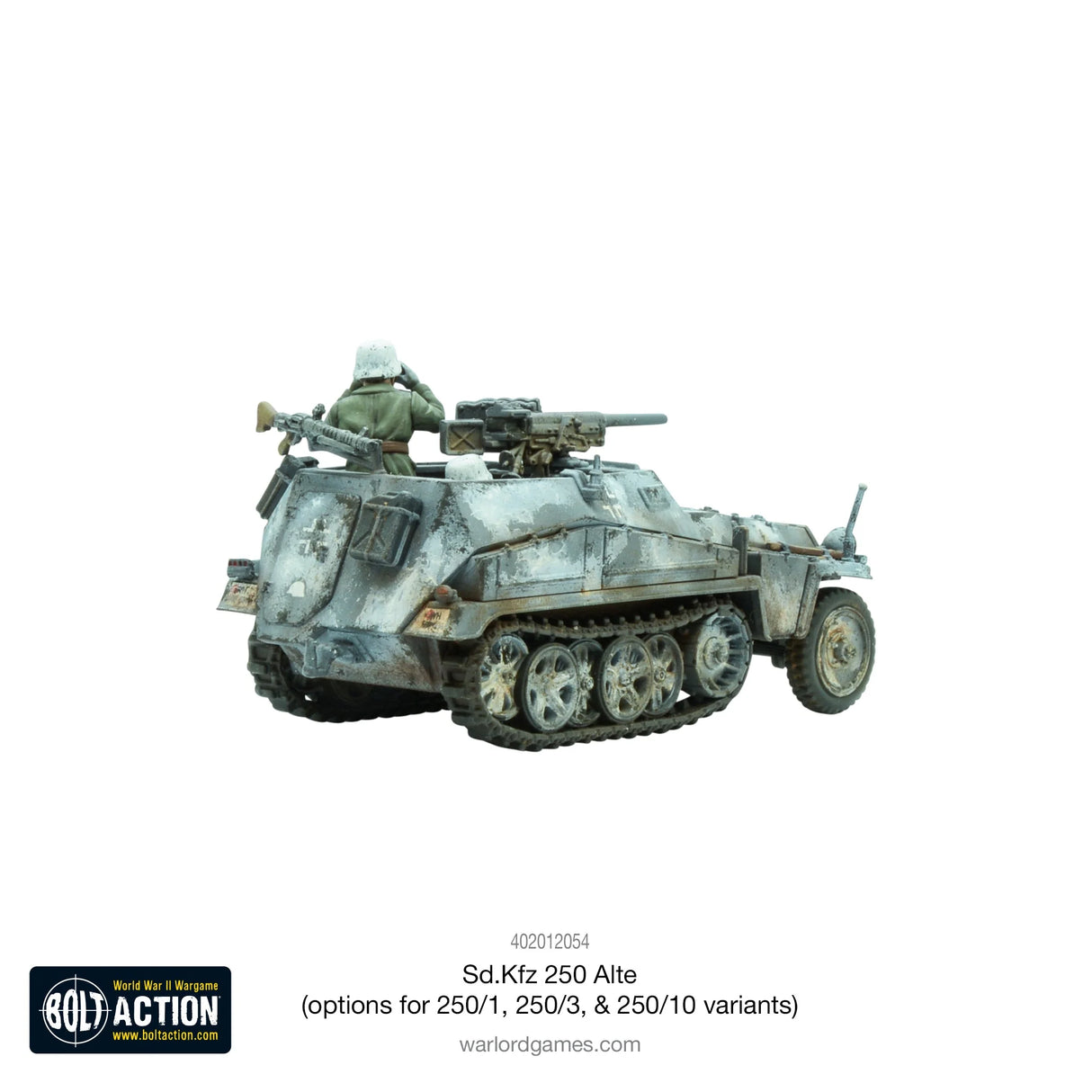 Bolt Action - Sd.Kfz 250 (Alte) Half-Track (Options For 250/1, 250/3 or 250/10 Variants)