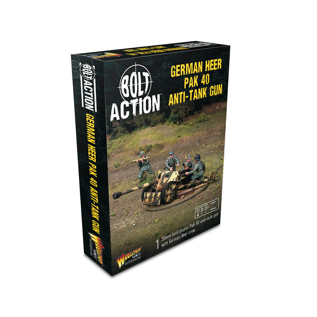Bolt Action - German Heer Pak 40 Anti-Tank Gun PRE ORDER