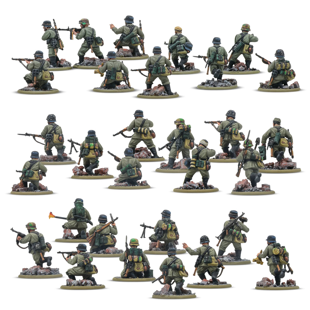 Bolt Action - German Veteran Infantry Platoon