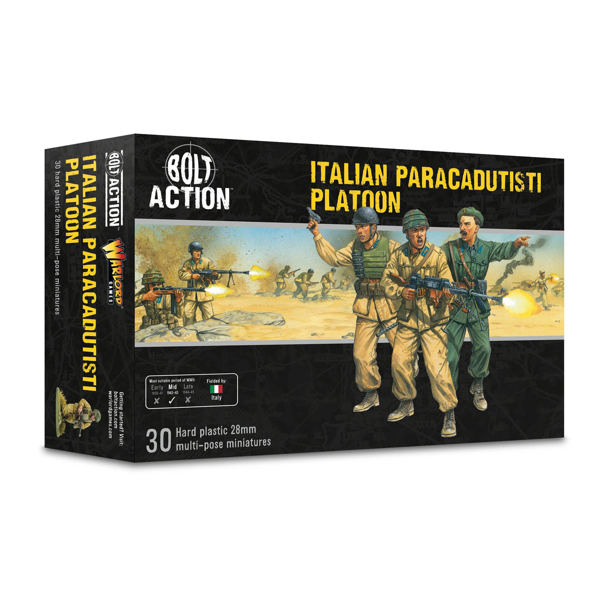 Bolt Action - Italian Paracadutisti Platoon PRE ORDER