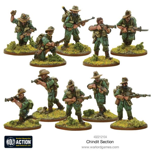 Bolt Action - Chindit Section