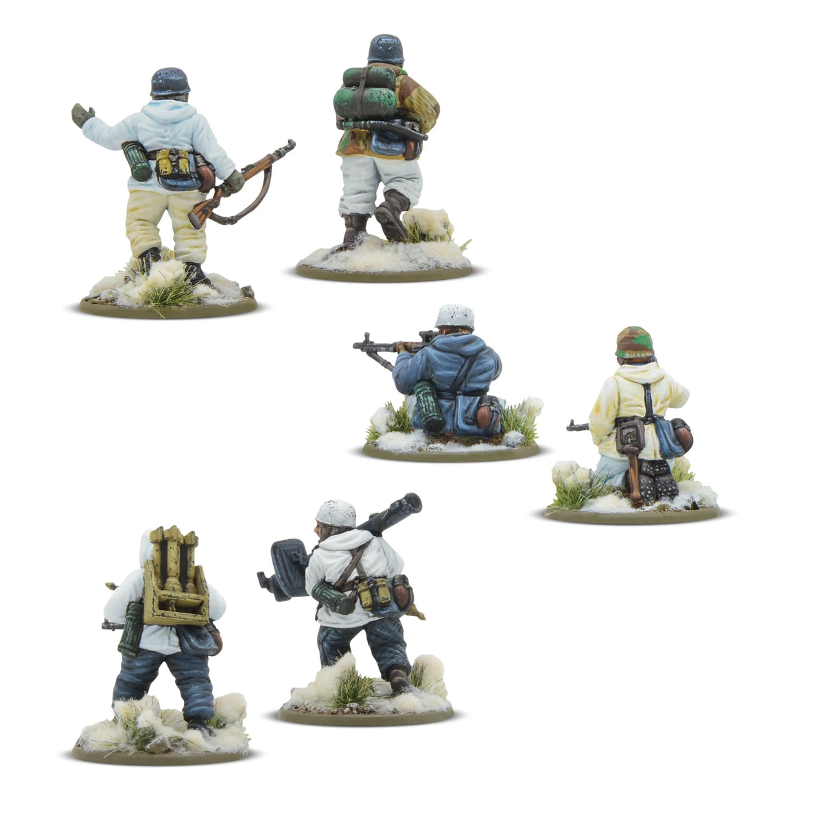 Bolt Action - Fallschirmjager (Winter) Weapons Teams