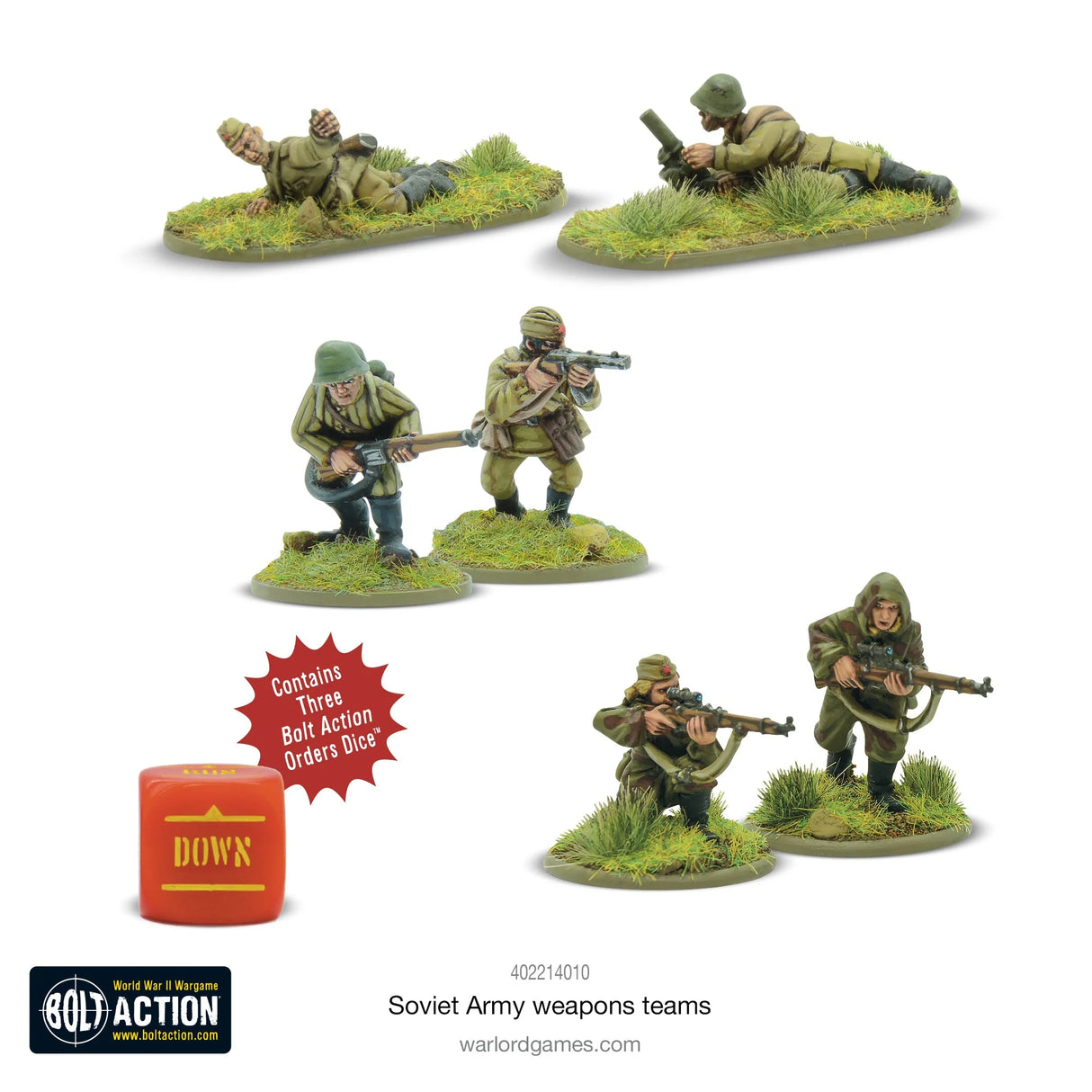 Bolt Action - Soviet Army Weapons Teams