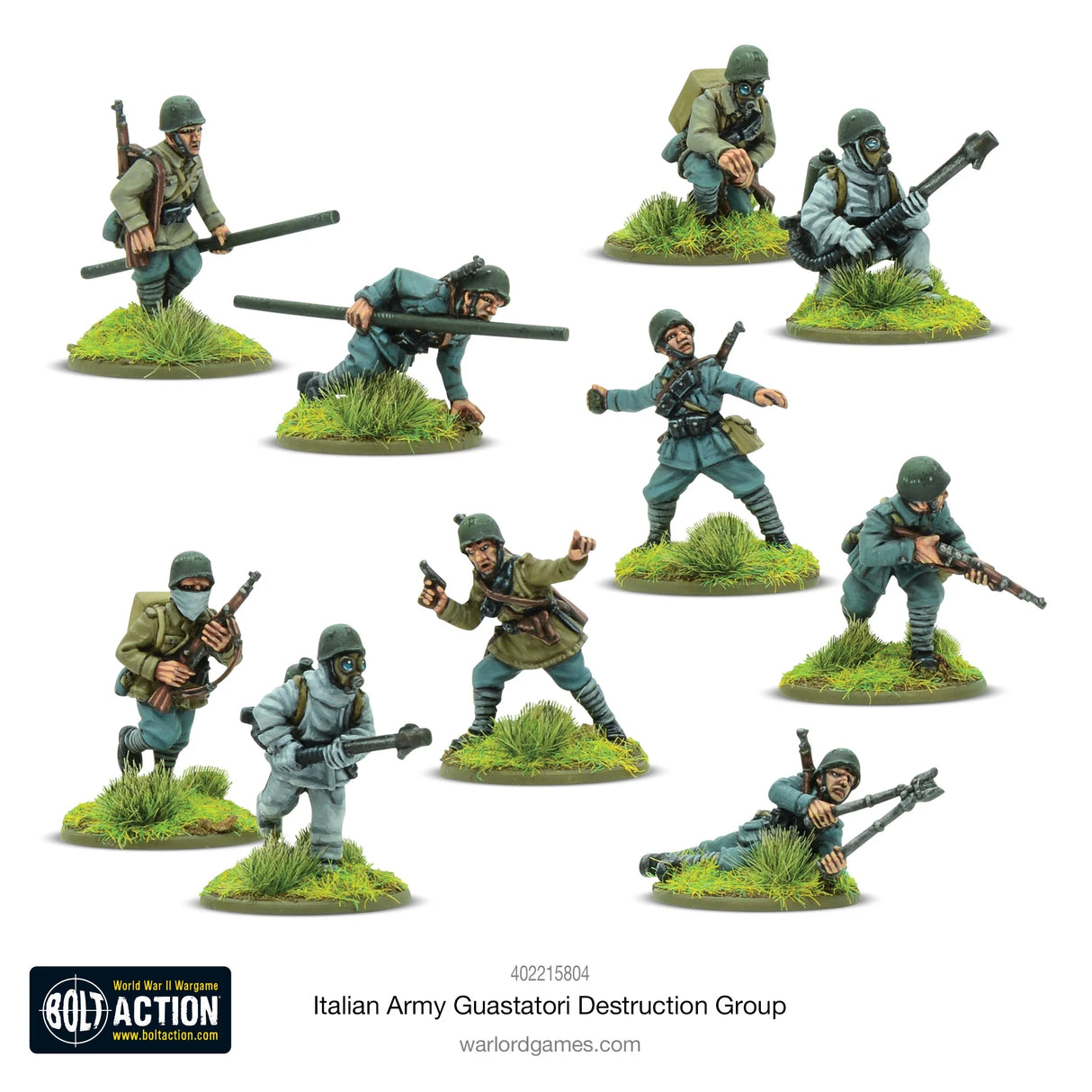 Bolt Action - Italian Army Guastatori Destruction Group