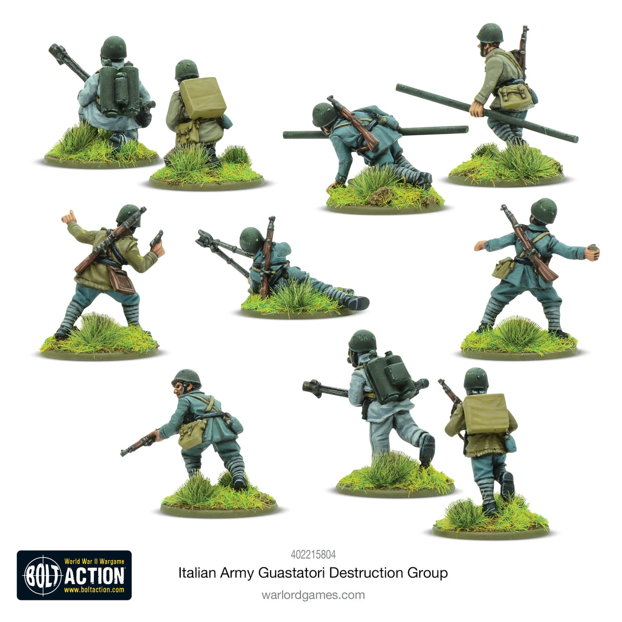 Bolt Action - Italian Army Guastatori Destruction Group