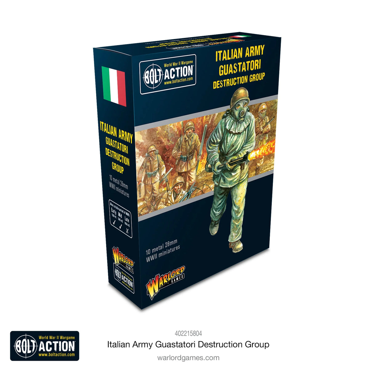 Bolt Action - Italian Army Guastatori Destruction Group