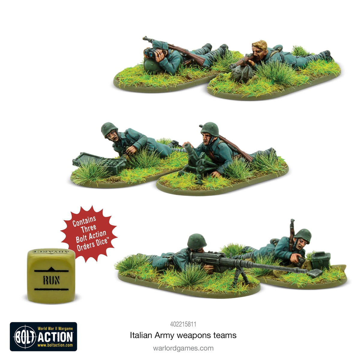 Bolt Action - Italian Army Weapons Teams