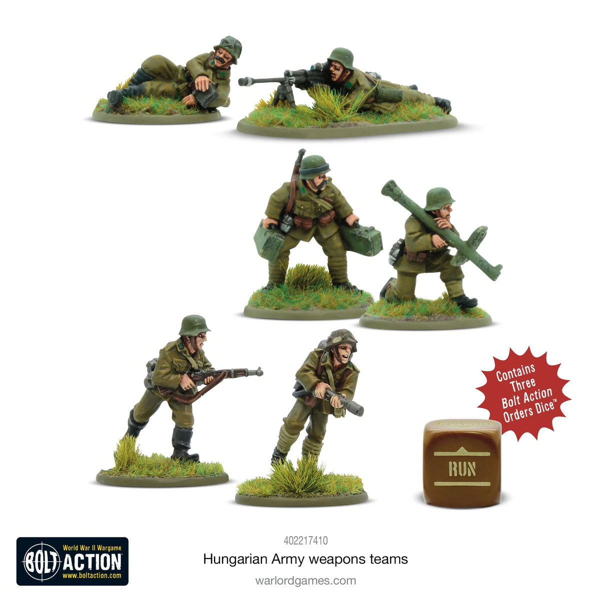 Bolt Action - Hungarian Army Weapons Teams
