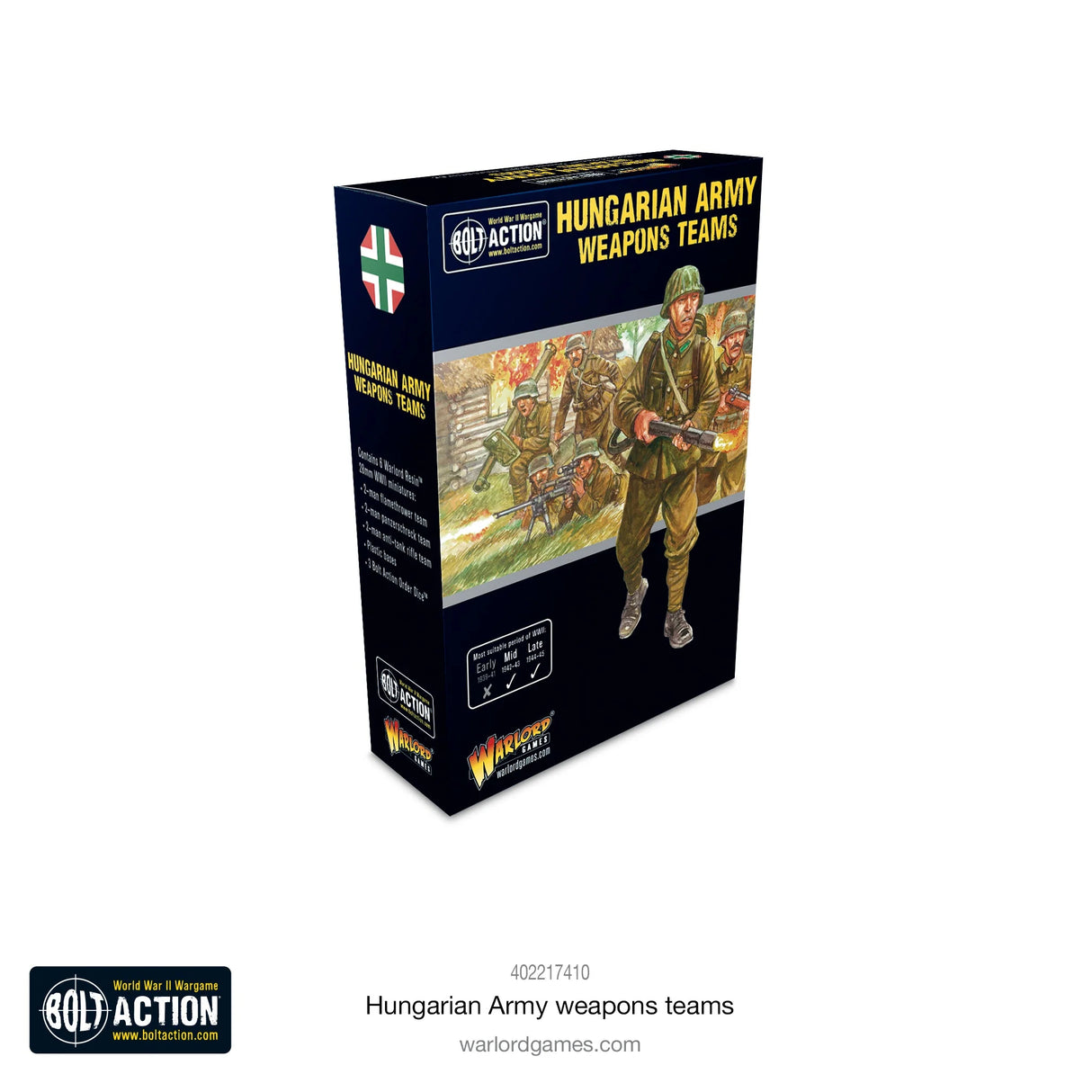 Bolt Action - Hungarian Army Weapons Teams