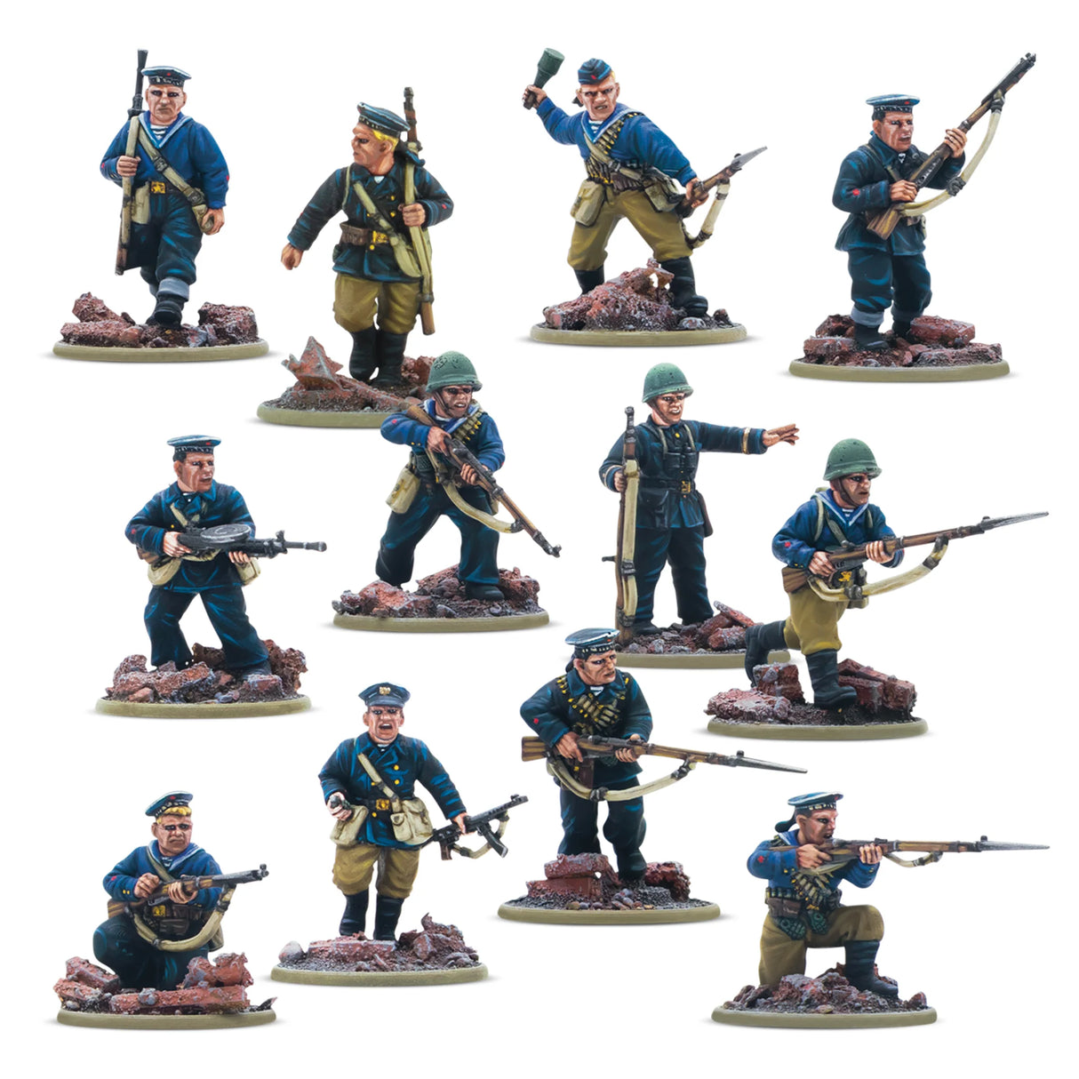 Bolt Action - Soviet Naval Brigade Squad PRE ORDER