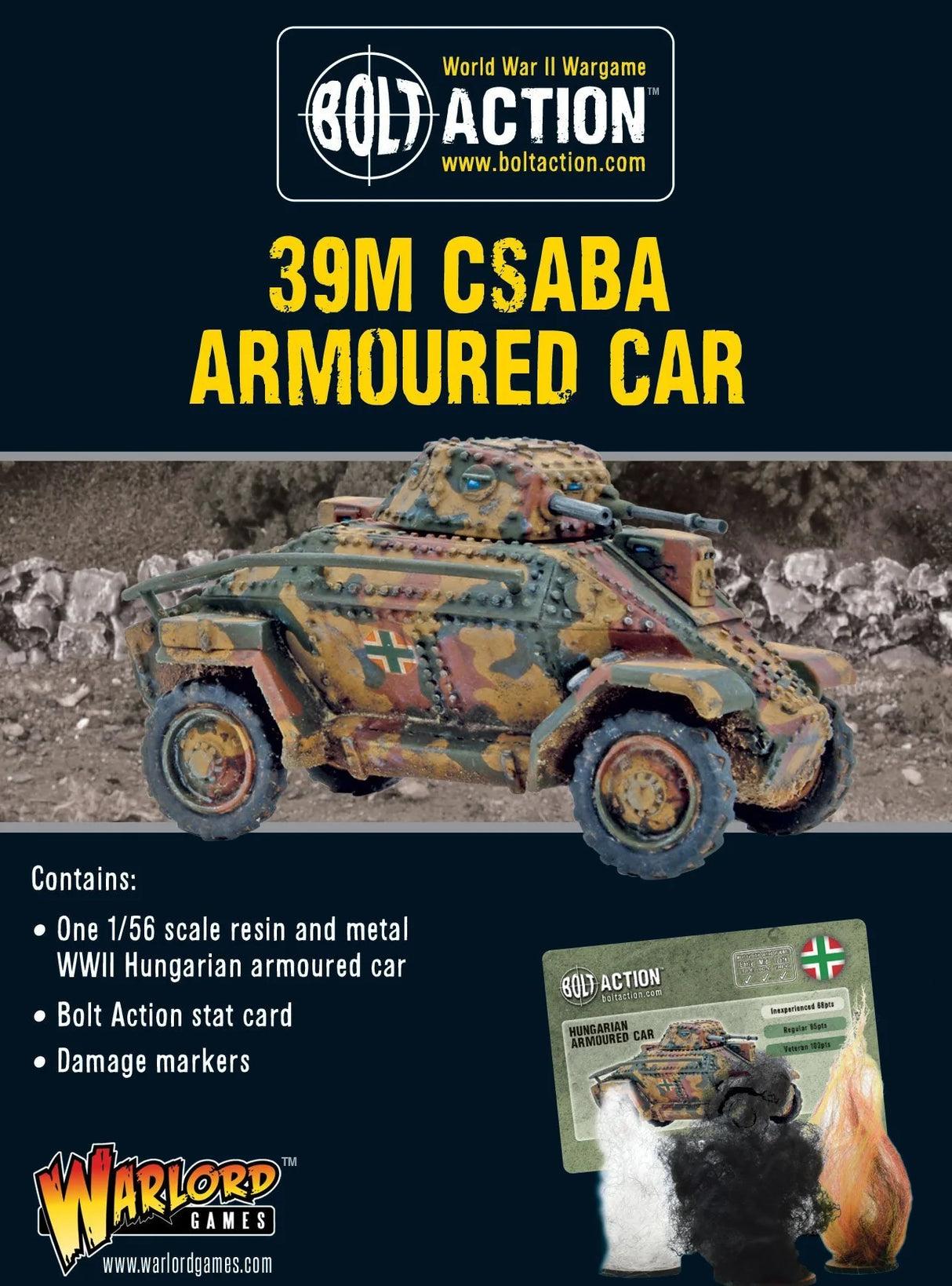 Bolt Action - Hungarian 39M Csaba Armoured Car