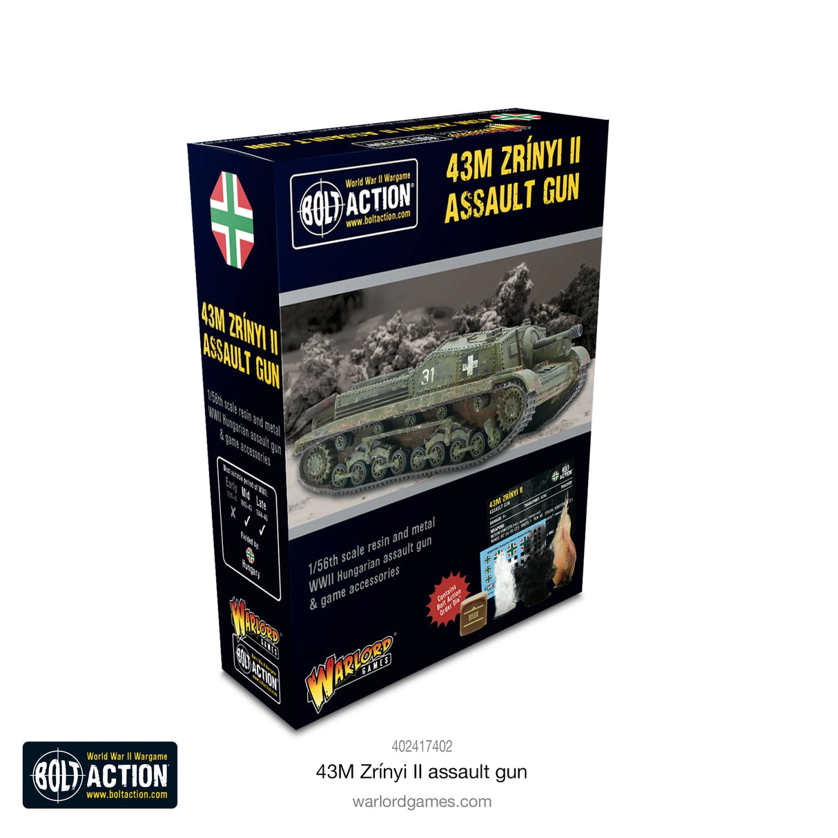 Bolt Action - Hungarian 43M Zrínyi II Assault Gun