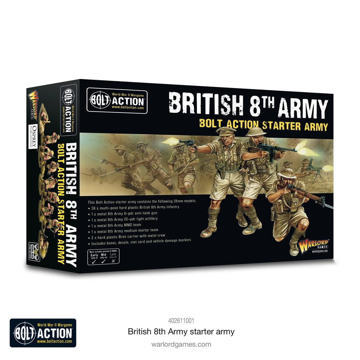 Bolt Action - 8th Army Starter Army