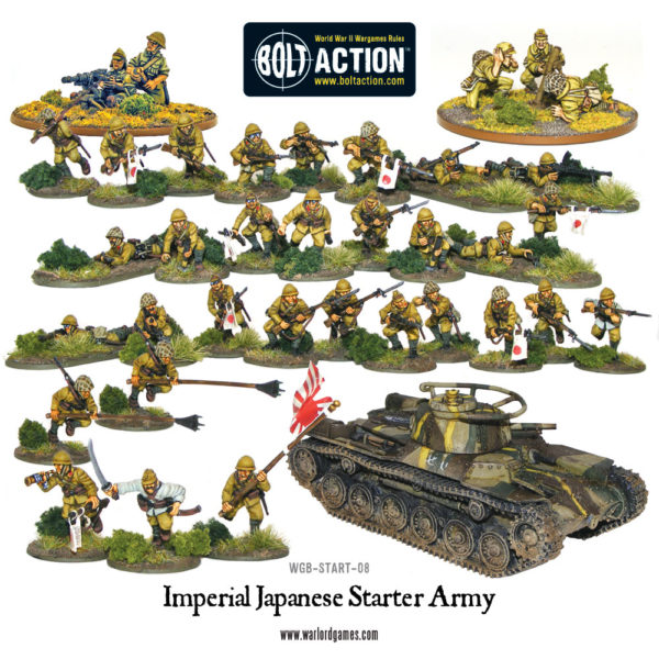 Bolt Action - Banzai! Japanese Starter Army