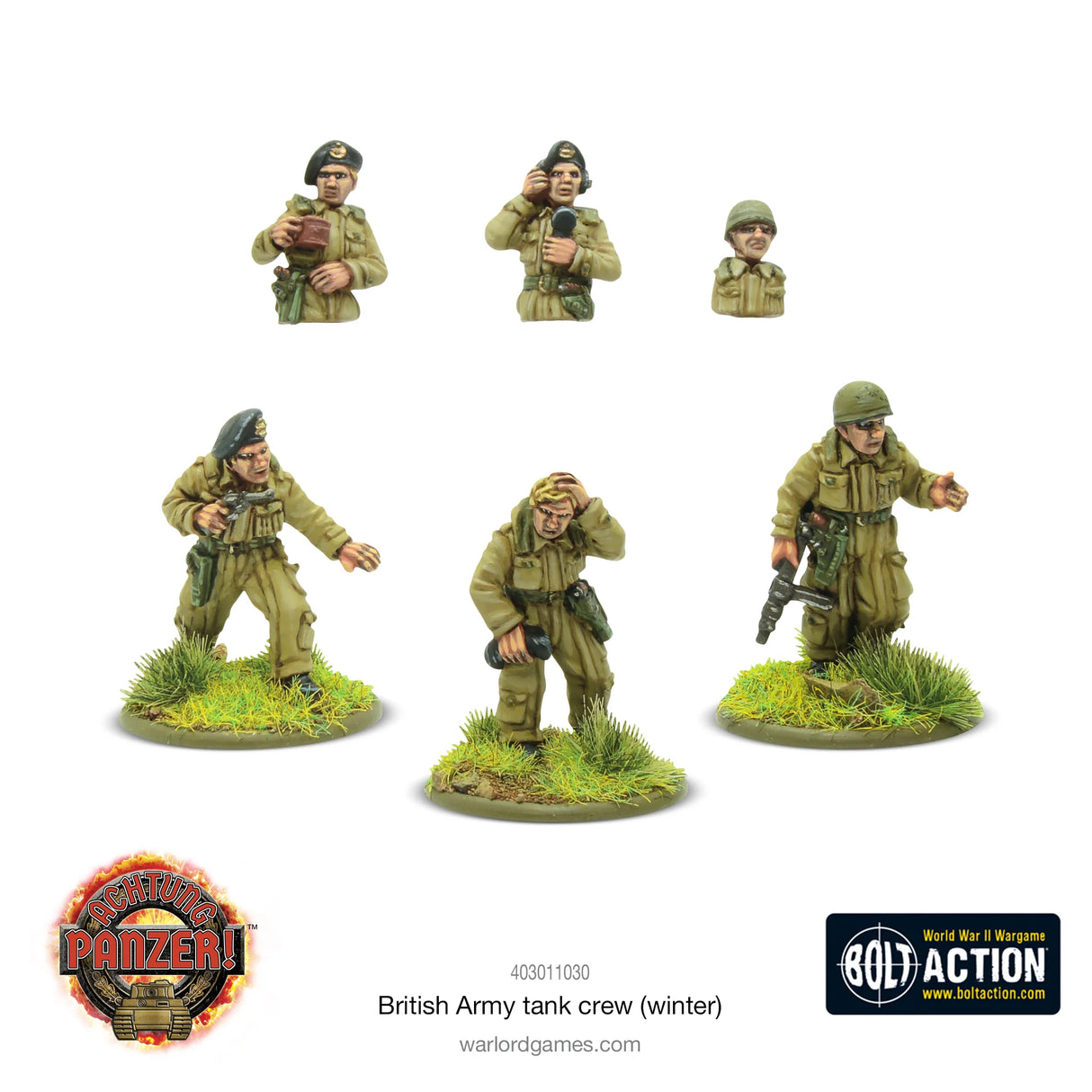 Bolt Action - British Tank Crew (Winter)