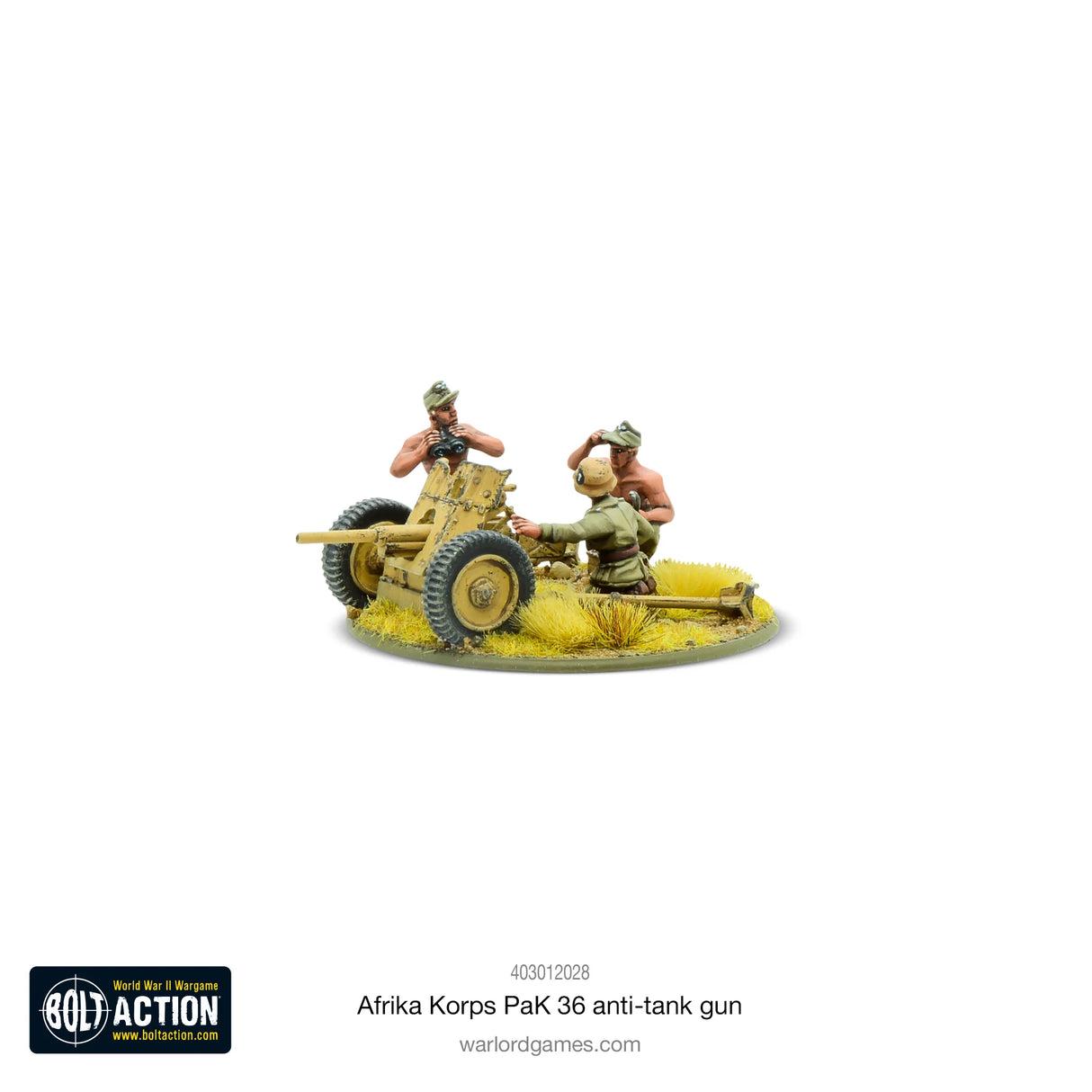 Bolt Action - Afrika Korps PaK 36 Light Anti-Tank Gun
