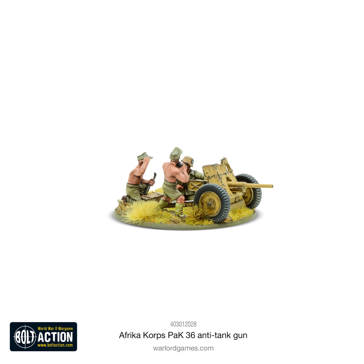 Bolt Action - Afrika Korps PaK 36 Light Anti-Tank Gun